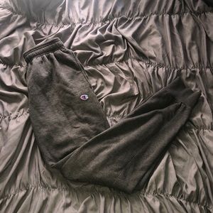 grey champion joggers!